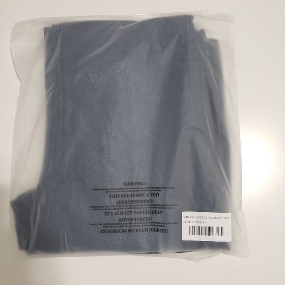 NWT Measure & Made Bootcut Jean in‎ Vintage Wash - Size 14.1 - Picture 6 of 7